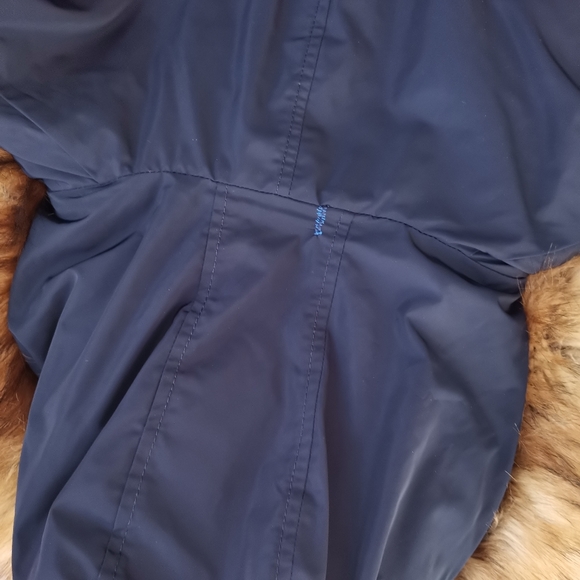 Babaton Lindon Down PARKA in navy - Picture 9 of 14